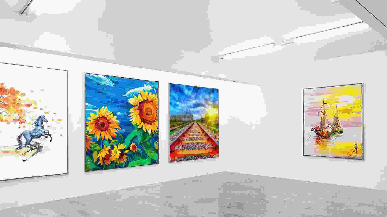 Paintings are always creative